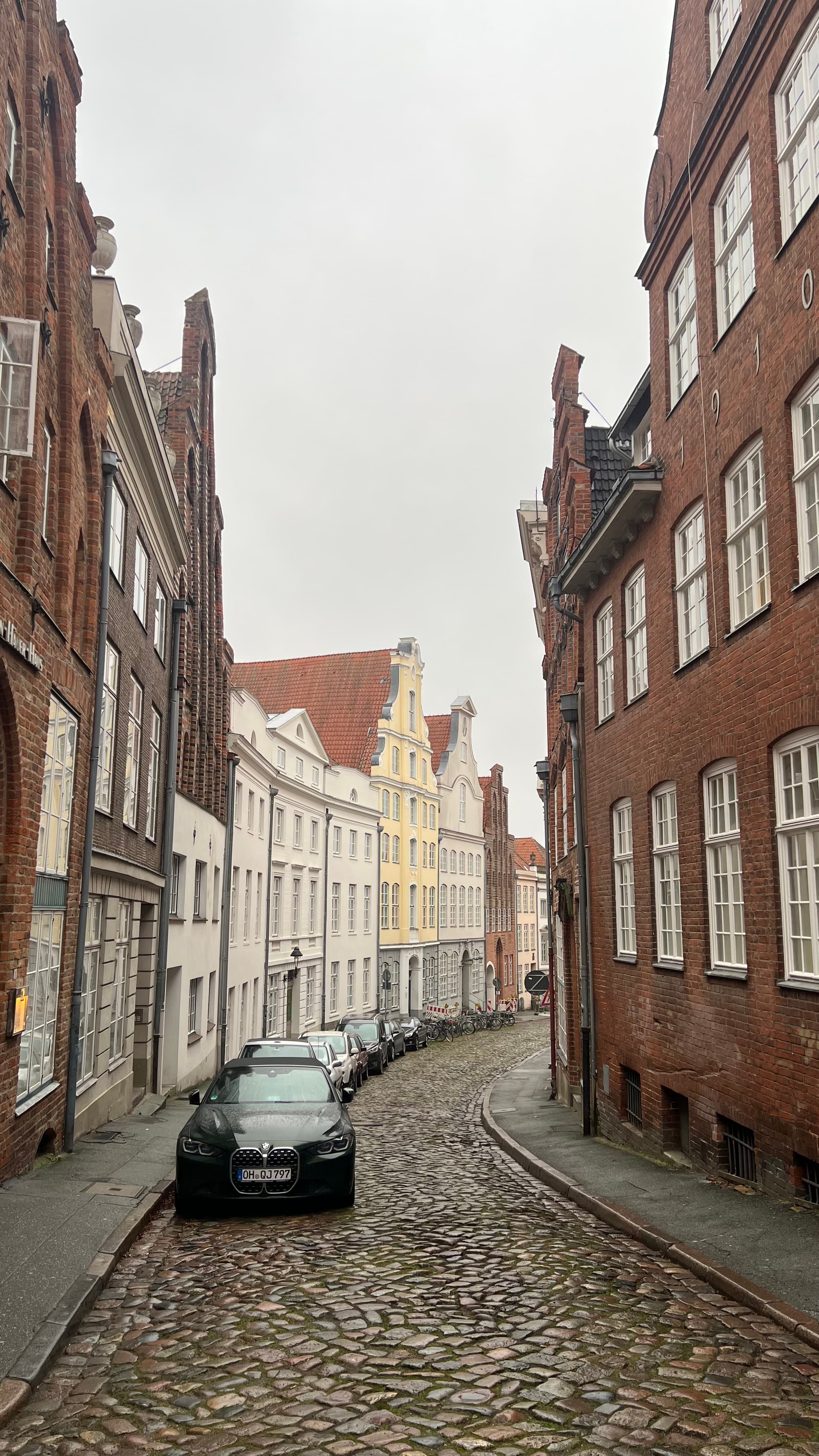 Lübeck narrow streets